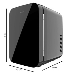 Cecotec Bolero MiniCooling 6L Bahamas Black Lodówka turystyczna Czarny