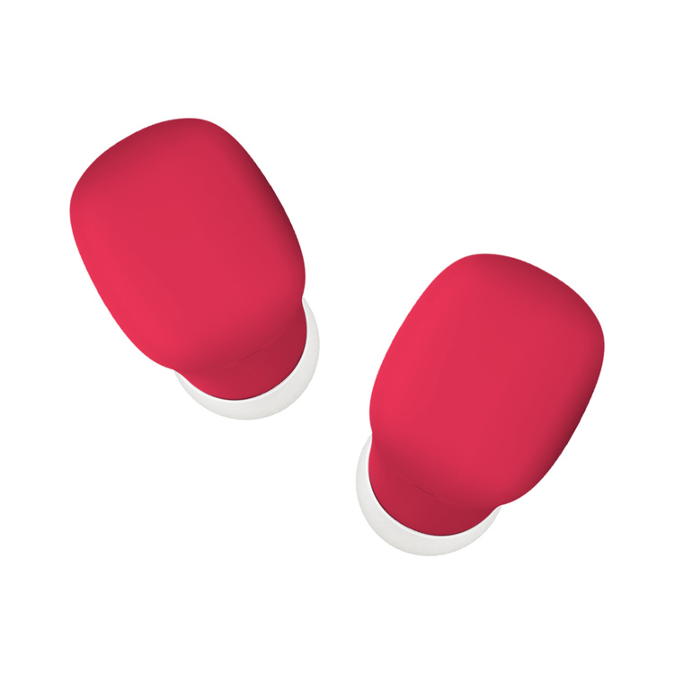 Niceboy Słuchawki Douszne HIVE Smarties Red Ruby Czerwone USB-C IPX4 BT 5.3