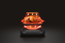 MOVA FD10 Pro Max Airfryer Frytkownica Beztłuszczowa z AI Wi-Fi Aplikacja