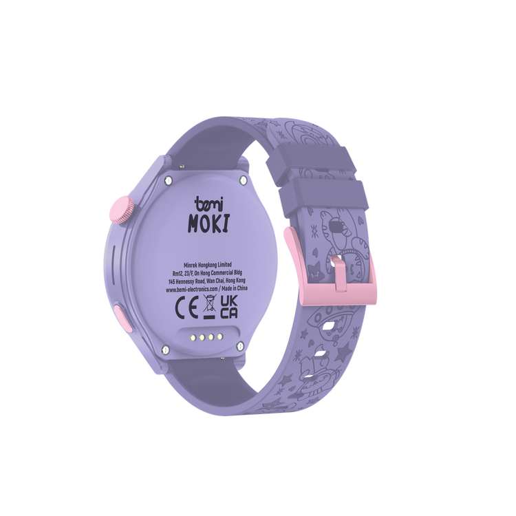 Smartwatch Dla Dzieci Bemi Moki Fioletowy /OUTLET