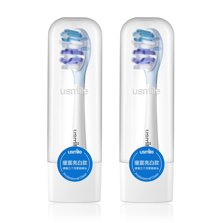 Usmile PCB01 Końcówki Wymienne do Szczoteczki 2szt Wybielająco - Polerujące