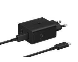 Ładowarka sieciowa Samsung Super Fast Charge 50W Duo Black EP-T5020XBEGEU