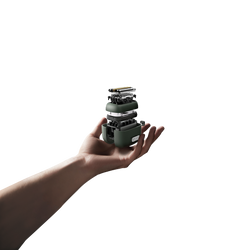 Yoose Mini 5 golarka, maszynka elektryczna męska, IPX7, USB-C, podróżna, zielona