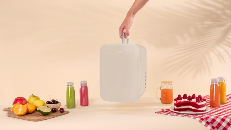 Cecotec Bolero MiniCooling 6L Bahamas Beige Lodówka turystyczna Beżowy