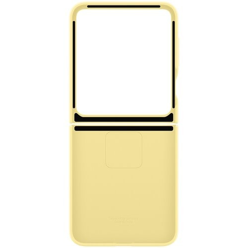 Etui Samsung Silicone Case with Ring Yellow do Galaxy Z Flip 6 Żółty EF-PF741TYEGWW