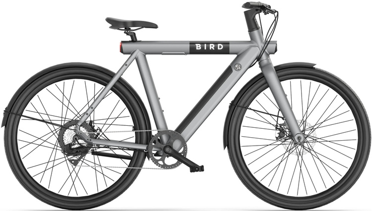 Rower elektryczny BIRD Urban 1.0 M22 28 cali Szary