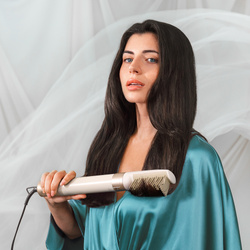 Cecotec Lokówko-suszarka CeramicCare 10in1 AirGlam Champagne