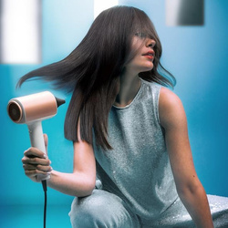 Cecotec Suszarka do włosów DryGlam Nano Plasma Champagne