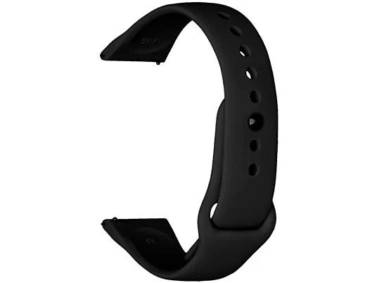 Pasek Topp do Smartwatcha Samsung Gear Sport, Galaxy Watch 42 mm, Galaxy Watch Active / Garmin Vivomove, Vivoactive 3 Silikonowy Czarny