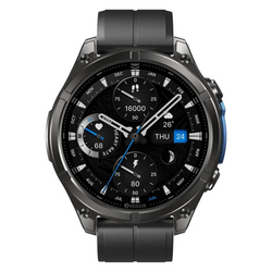 Zeblaze MIL-STD Smartwatch Vibe 8 Czarny AMOLED Latarka Saturacja Do 60 Dni