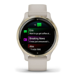 Sport Smartwatch Garmin Venu 2S z Czujnikiem Tętna HRM Elevate Ox AMOLED