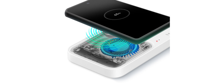 Bezprzewodowa ładowarka Samsung Super Fast Wireless Charger Duo Czarna Bez Ładowarki Sieciowej /OUTLET