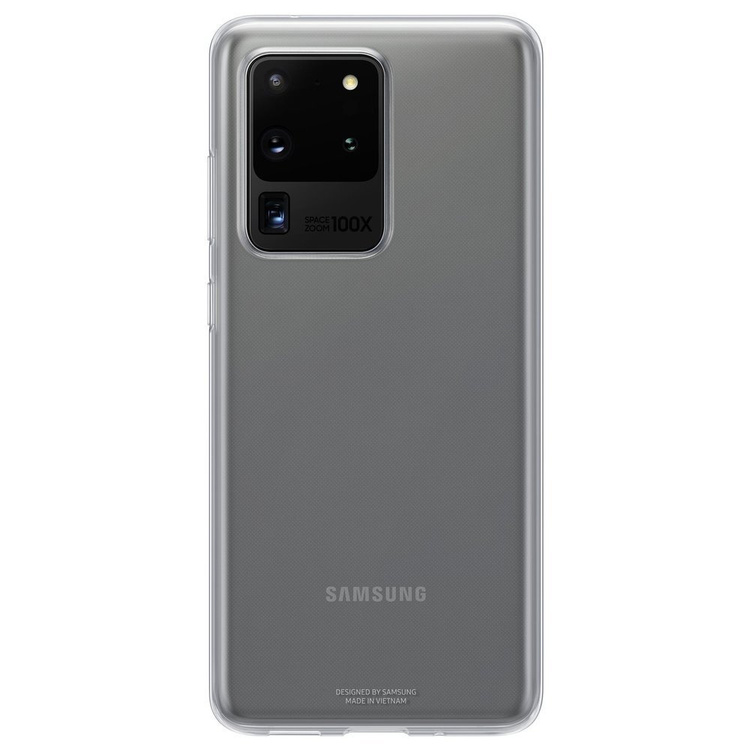 Etui Samsung CLEAR Cover Transparent do Galaxy S20 Ultra (EF-QG988TTEGEU) /OUTLET