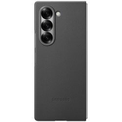 Etui Samsung Eco-Leather Case Gray do Galaxy Fold 6 Szary