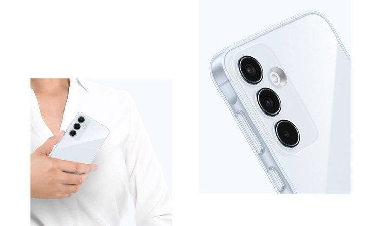 Samsung Etui Clear Case Transparent do Galaxy A55 5G (EF-QA556CTEGWW) /OUTLET