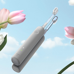 Laifen Soniczna Szczoteczka do Zębów Wave SE 2 Głowki Aplikacja USB-C Szara