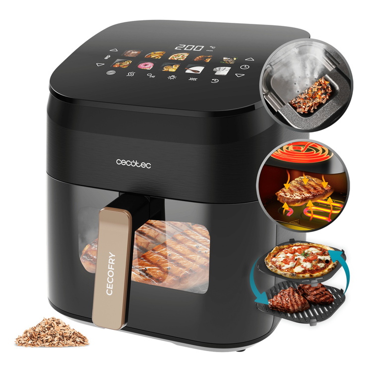 Cecotec Cecofry&Grill Smokin’ 6500 Frytownica bezolejowa