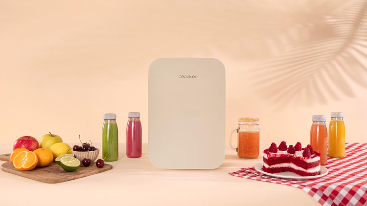 Cecotec Bolero MiniCooling 10L Bahamas Beige Lodówka turystyczna Beżowy