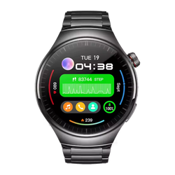 Zeblaze Smartwatch Thor Ultra Elite Black Elitarna Czerń ze Stalowym Pasek