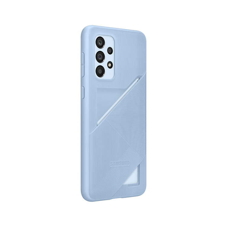 Etui Samsung Card Slot Cover Niebieski do Galaxy A33 5G (EF-OA336TLEGWW)