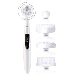 Szczoteczka do czyszczenia twarzy, peeling i masażer 4w1 RIO-FABM Rio Beauty