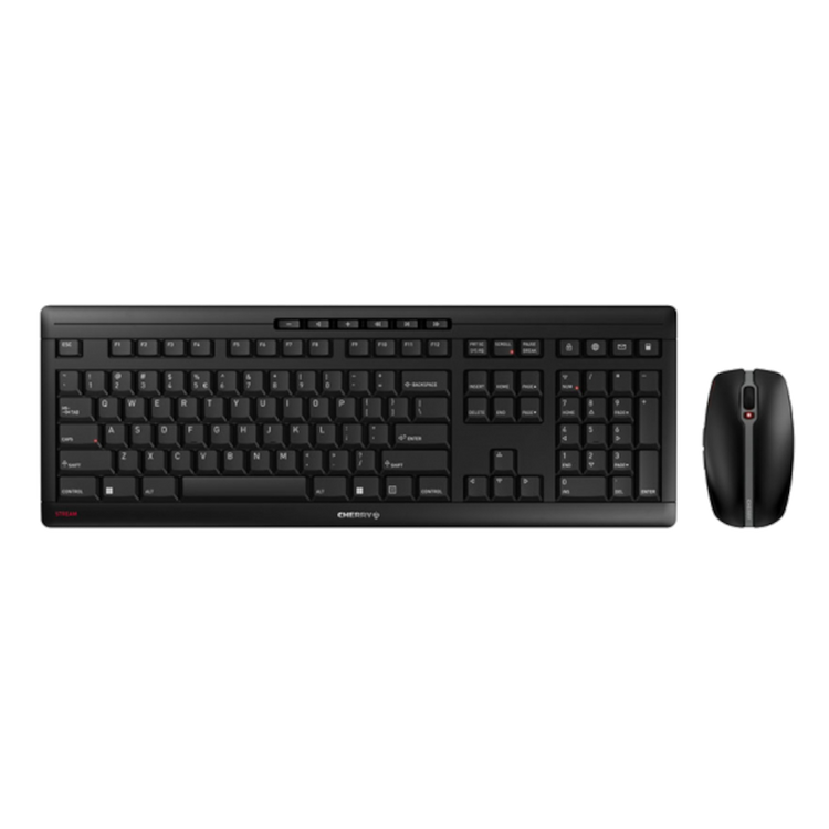 ZESTAW CHERRY STREAM DESKTOP KLAWIATURA + MYSZ CZARNY /OUTLET