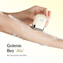 Yoose Golarka elektryczna damska Nano, IPX7, podróżna, beżowa