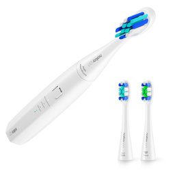 Niceboy ION Sonic-Lite Szczoteczka Soniczna 60000 drgań 3 końcówki IPX7 Biała