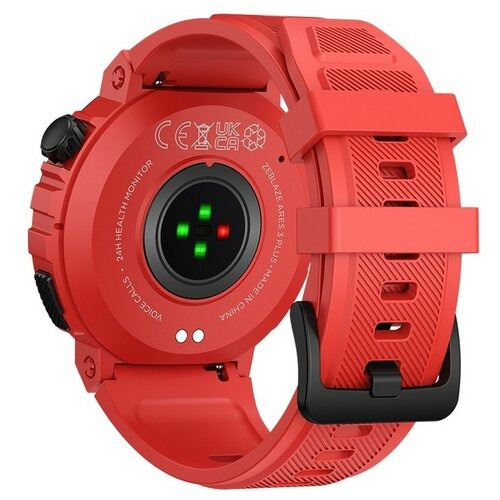 Zeblaze Smartwatch Ares 3 Plus Flame Red Czerwony