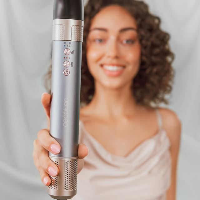 Cecotec Bamba CeramicCare 2in1 AirGlam Aluminum Wielofunkcyjna lokówka 