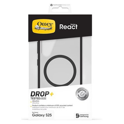 Etui Otterbox React Magnet Black do Samsung Galaxy S25 GP-FPS931OBJTW /OUTLET