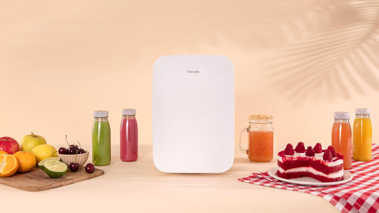 Cecotec Bolero MiniCooling 6L Bahamas White Lodówka turystyczna Biały