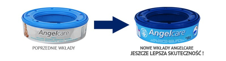 Wkłady do kosza na pieluchy Angelcare 3 sztuki