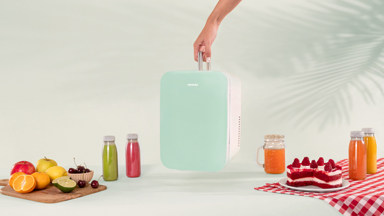 Cecotec Bolero MiniCooling 10L Bahamas Mint Lodówka turystyczna