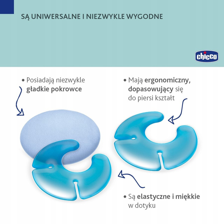 Chicco Termożelowe okłady na piersi 2szt
