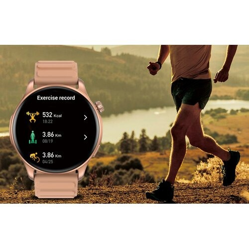 Zeblaze Smartwatch Btalk 3 Pro Rose Pink Różowy