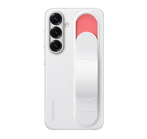 Etui Samsung Standing Grip Case White do Galaxy S25 Biały EF-GS931CWEGWW