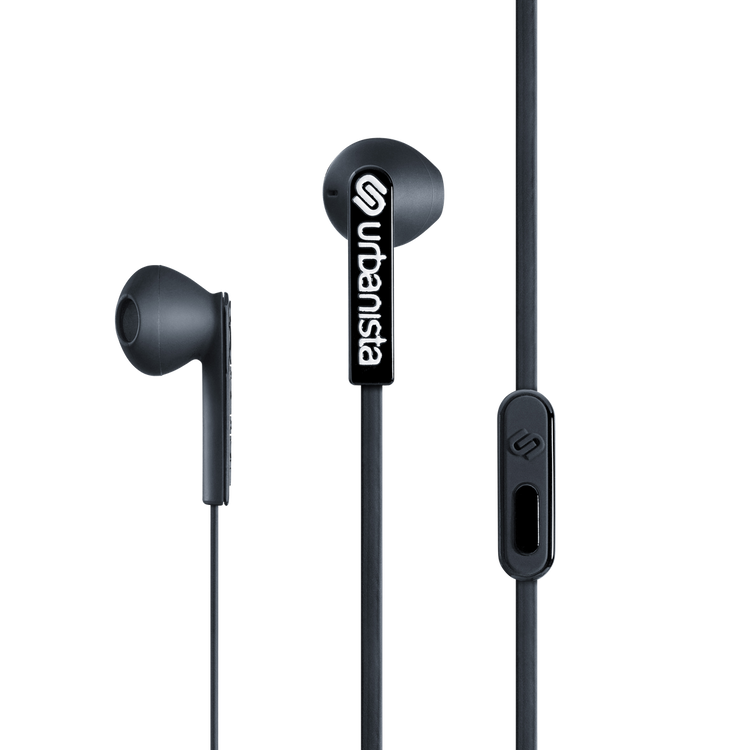 Urbanista - USB-C Słuchawki Przewodowe Douszne  - San Francisco Midnight Black