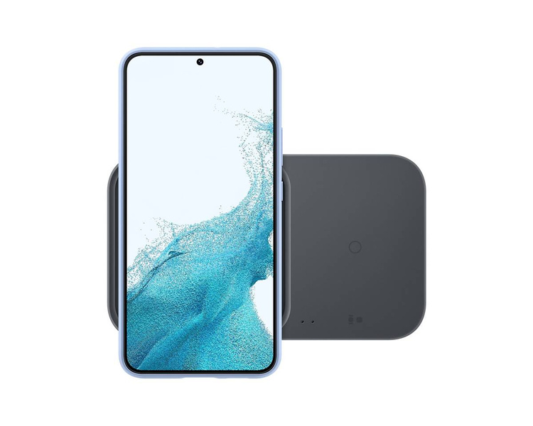 Bezprzewodowa ładowarka Samsung Super Fast Wireless Charger Duo Czarna Bez Ładowarki Sieciowej /OUTLET