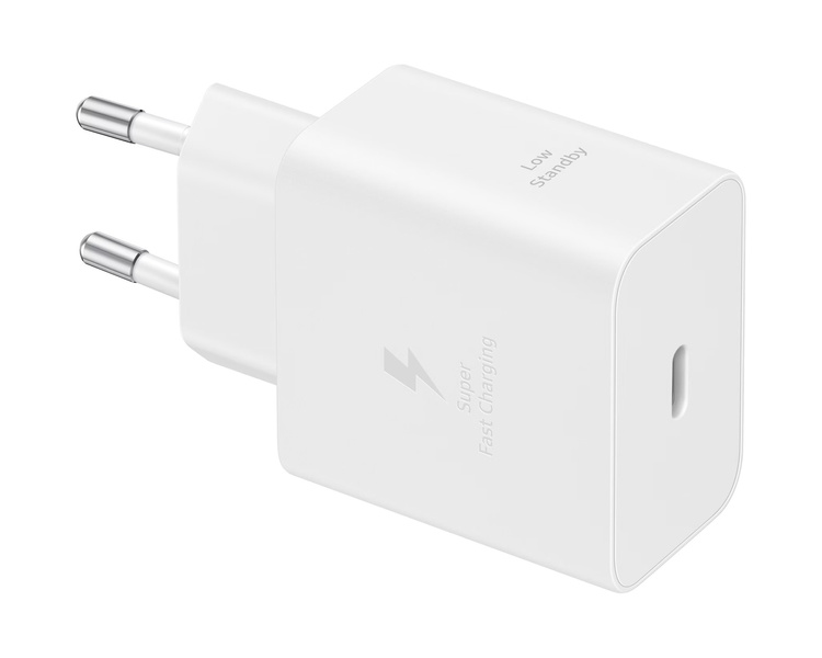 Ładowarka sieciowa Samsung T4511 PD 45W z kablem USB-C/USB-C 5A Biały EP-T4511XWEGEU