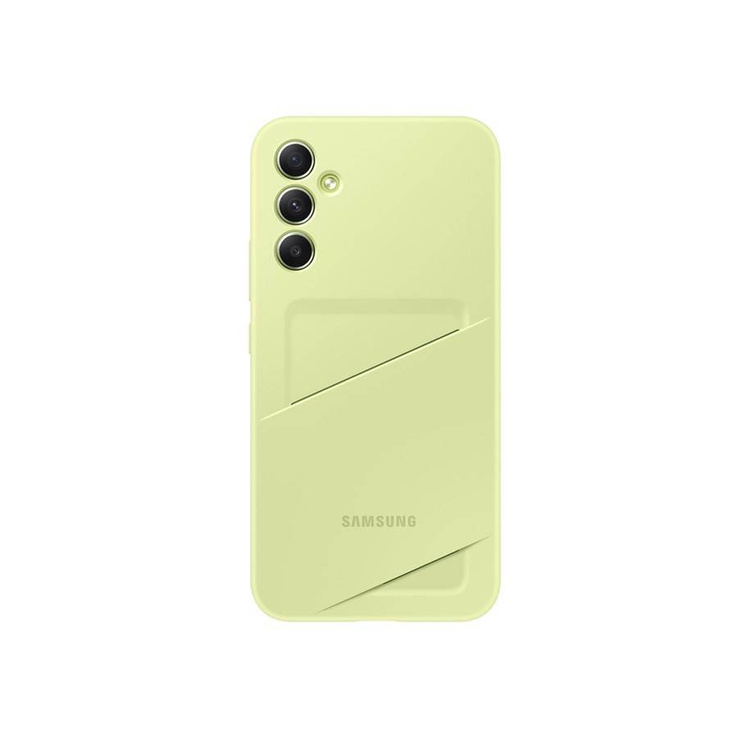Etui Samsung Card Slot Case Lime do Galaxy A34 5G (EF-OA346TGEGWW)