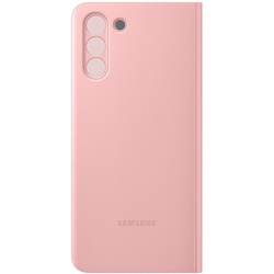 Etui Samsung Smart CLEAR View Cover Różowy do Galaxy S21+ (EF-ZG996CPEGEE) /OUTLET
