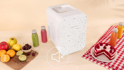 Cecotec Bolero MiniCooling 10L Bahamas Pat 3 Lodówka turystyczna Biały