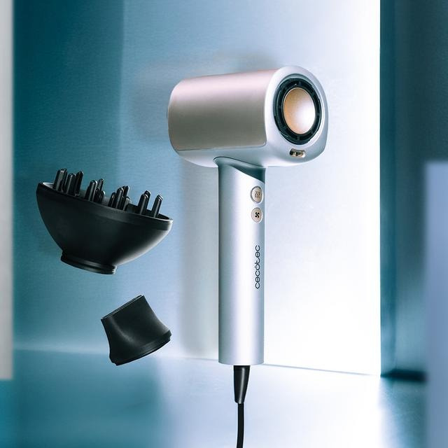 Cecotec Suszarka do włosów DryGlam Nano Plasma Aluminium