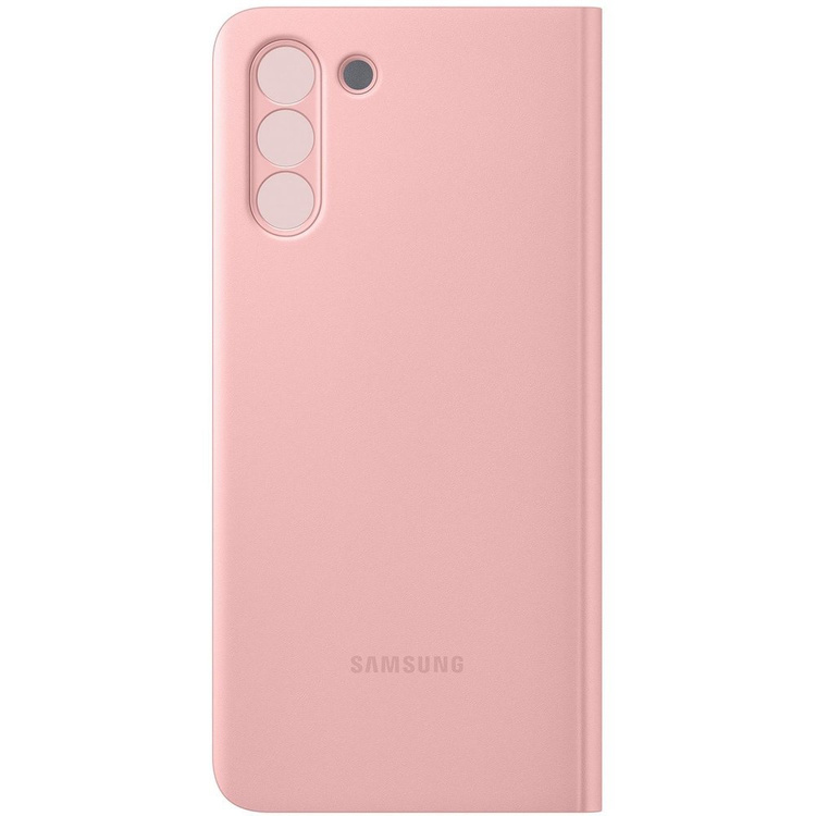 Etui Samsung Smart CLEAR View Cover Różowy do Galaxy S21+ (EF-ZG996CPEGEE) /OUTLET