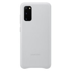 Etui Samsung Leather Cover Jasny Szary do Galaxy S20 (EF-VG980LSEGEU)