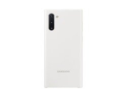 Etui Samsung Silicone Cover Biały do Galaxy Note 10 (EF-PN970TWEGWW)