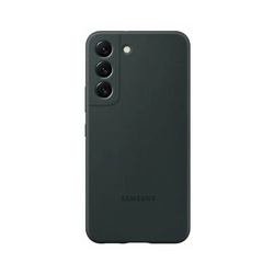 Etui Samsung Silicone Cover Ciemny Zielony do Galaxy S22+ (EF-PS906TGEGWW)