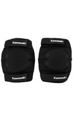Kawasaki komplet ochraniaczy na łokcie i kolana czarne rozmiar M