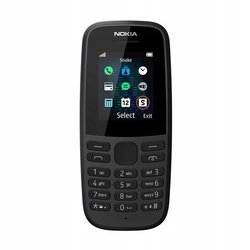NOWA Nokia 105 (2019) Dual Sim Czarna